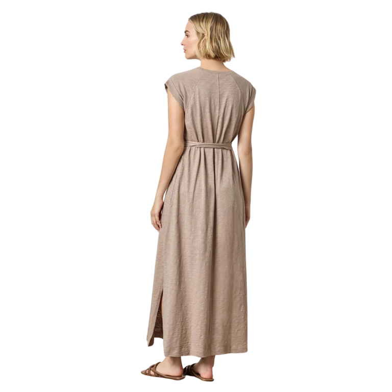 LILLA P LILLA P Saddle Sleeve Maxi Dress