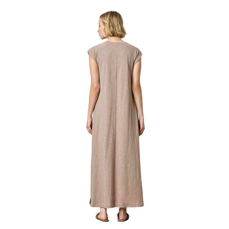 LILLA P LILLA P Saddle Sleeve Maxi Dress