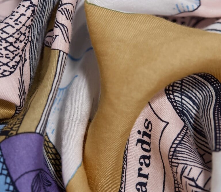 INOUI EDITIONS INNOUI EDITIONS Editions Square Scarf- Golden Brown