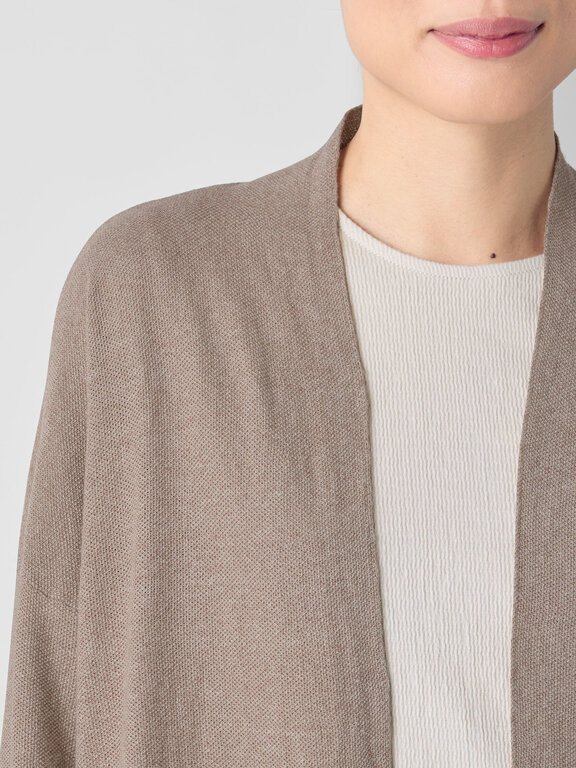 EILEEN FISHER EILEEN FISHER LOrganic Linen Cotton Long Cardigan