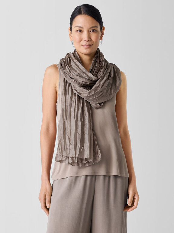 EILEEN FISHER EILEEN FISHER Whisper Transitional Silk Scarf