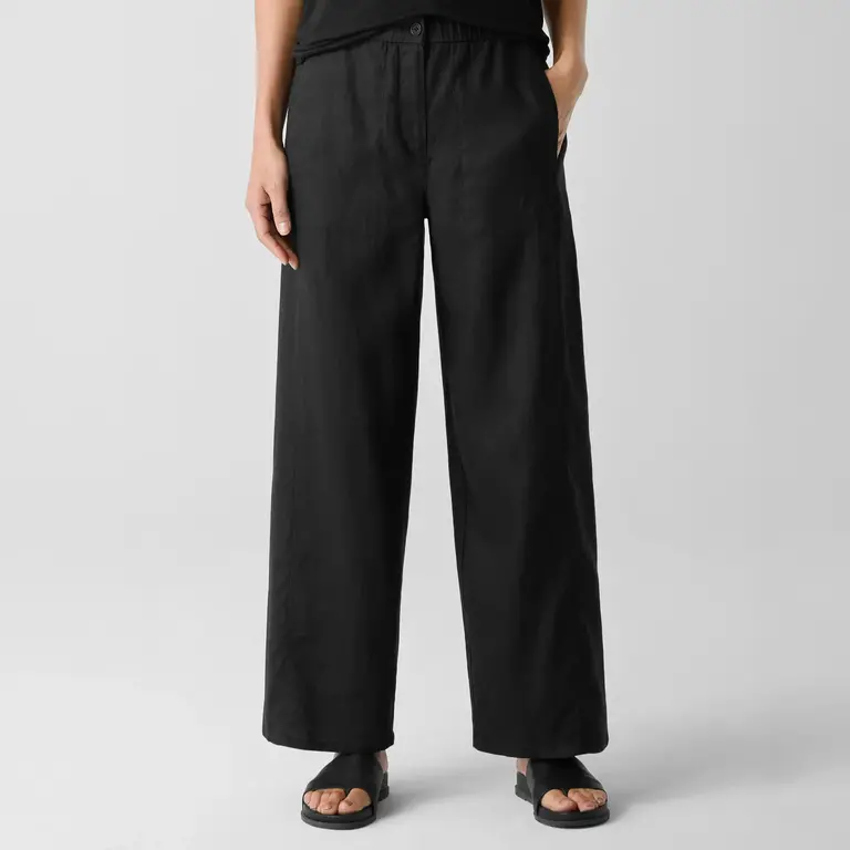 EILEEN FISHER EILEEN FISHER Organic Linen Wide Ankle Pant