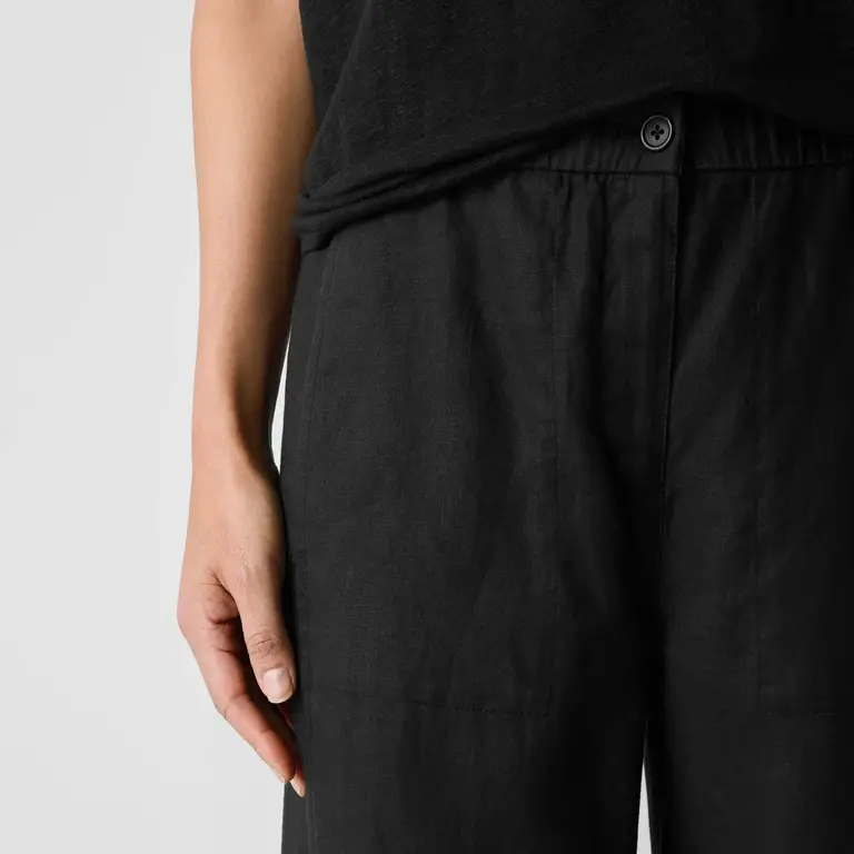 EILEEN FISHER EILEEN FISHER Organic Linen Wide Ankle Pant