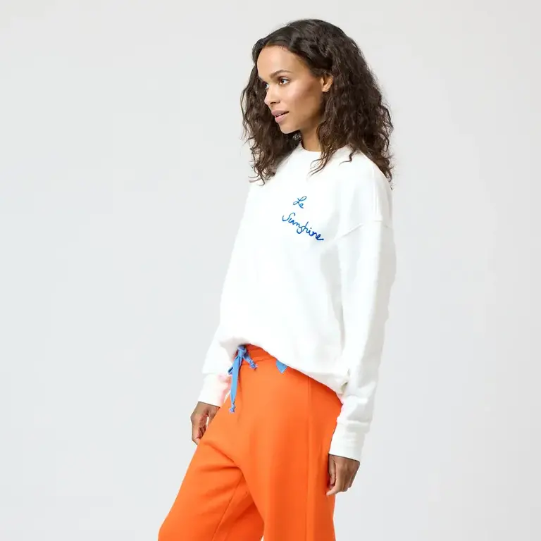 KERRI ROSENTHAL KERRI ROSENTHAL Ex-Boyfriend Le Sunshine Sweatshirt