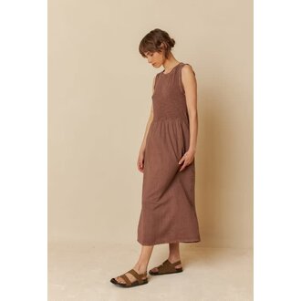 INDI&COLD Combined Midi Dress