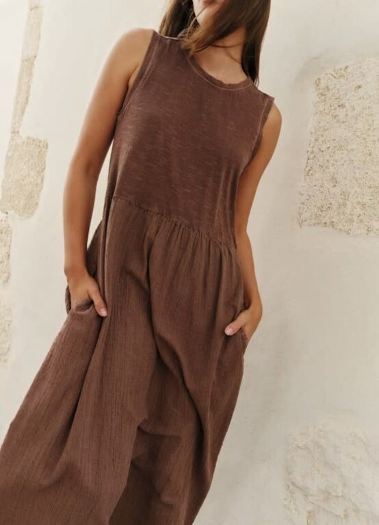 INDI&COLD INDI&COLD Combined Midi Dress