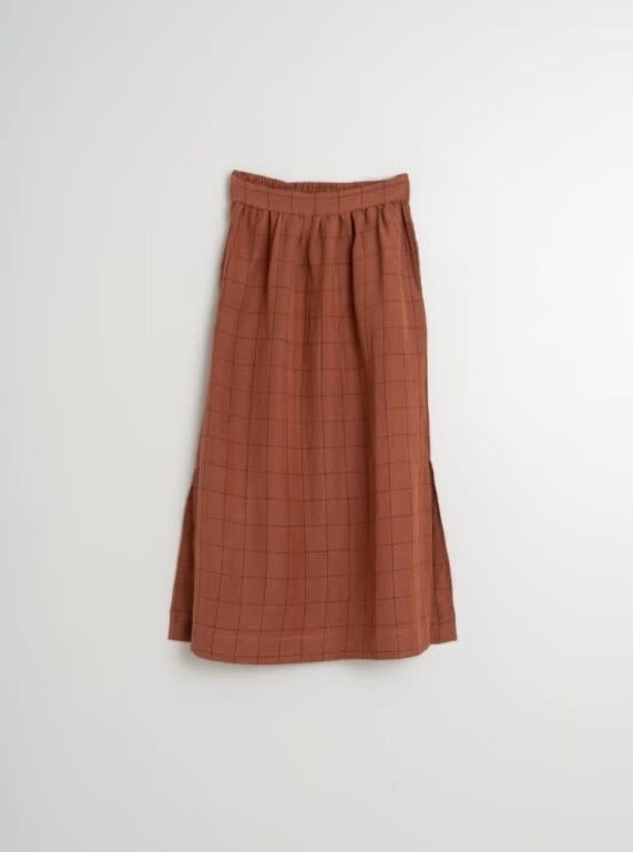 INDI&COLD INDI&COLD Check Maxi Skirt
