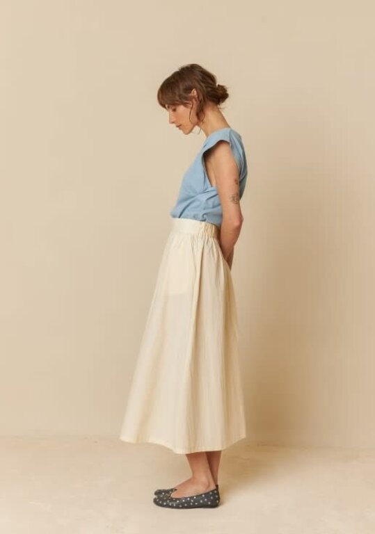 INDI&COLD INDI&COLD Poplin Midi Skirt