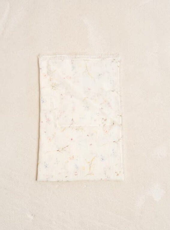 INDI&COLD INDI&COLD Cotton Voile Flower Scarf