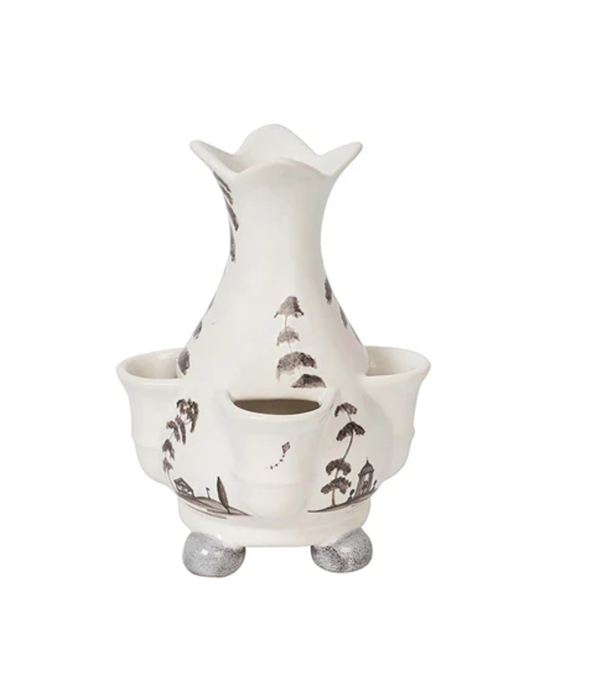 JULISKA JULISKA Country Estate 6" Tulipiere Vase, Flint Grey