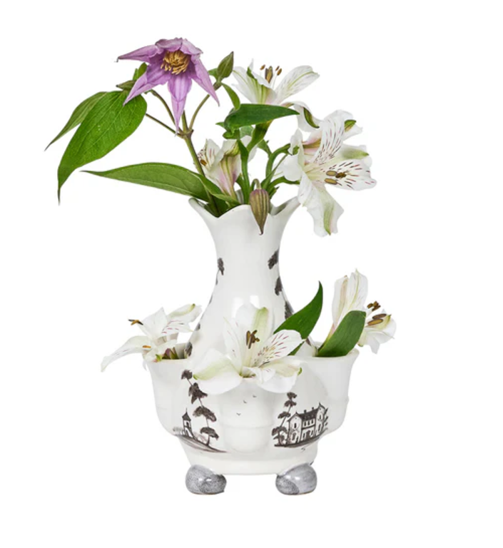 JULISKA JULISKA Country Estate 6" Tulipiere Vase, Flint Grey