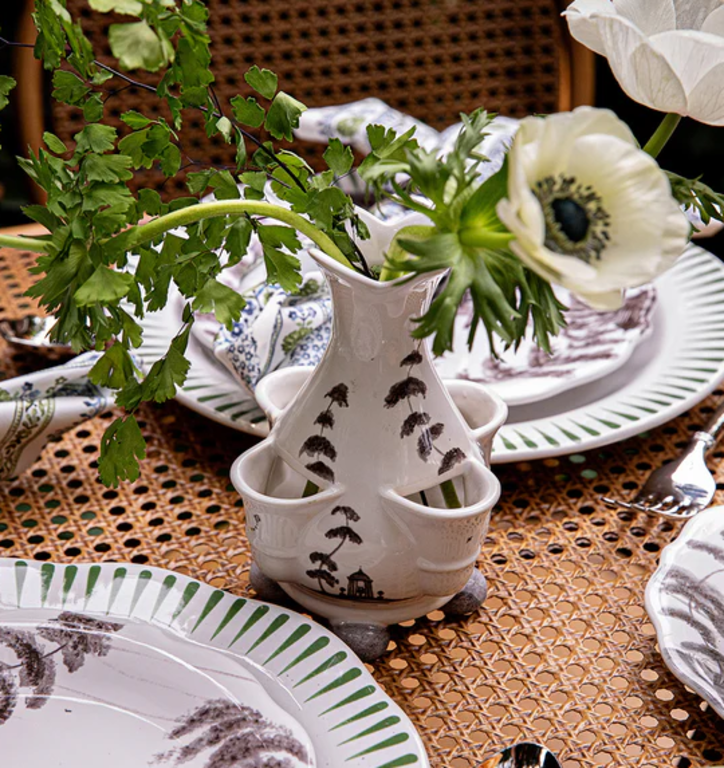 JULISKA JULISKA Country Estate 6" Tulipiere Vase, Flint Grey