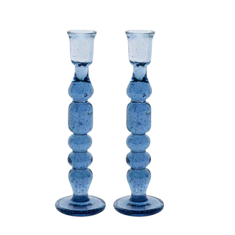 JULISKA Provence 9" Candlestick, Set/2, Chambray