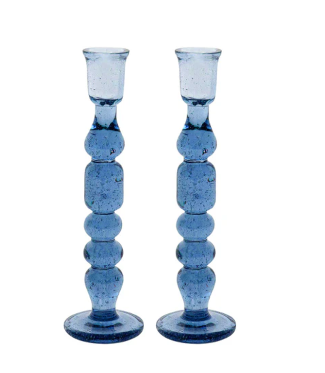 JULISKA JULISKA Provence 9" Candlestick, Set/2, Chambray