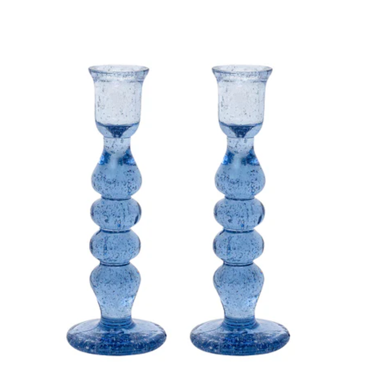 JULISKA JULISKA Provence 7" Candlestick, Set/2, Chambray