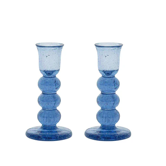JULISKA Provence 5" Candlestick, Set/2, Chambray