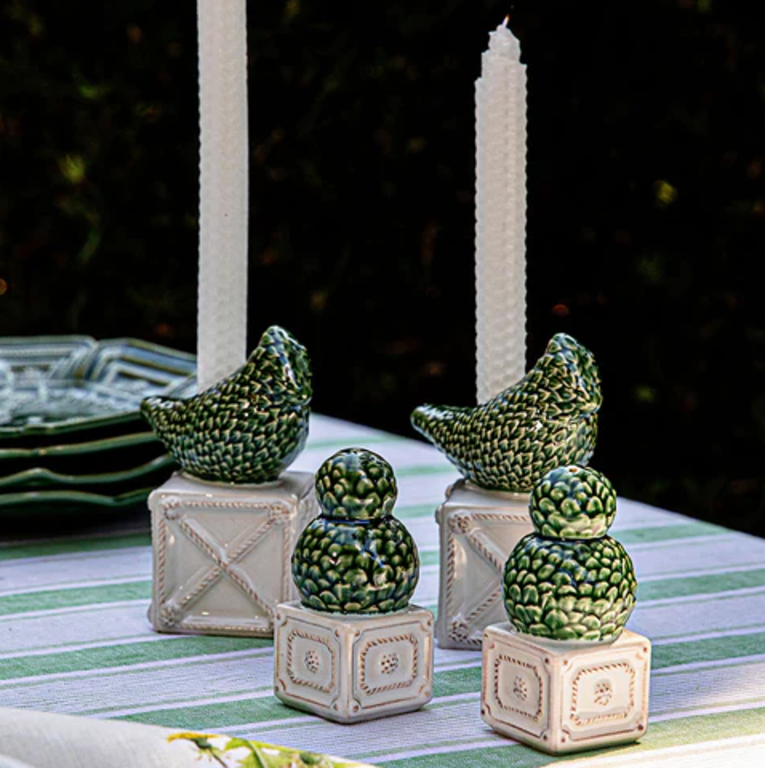 JULISKA JULISKA Berry & Thread Bird Topiary Candlesticks, Set/2