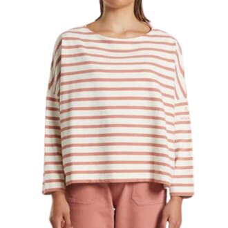 MAT DE MISAINE Striped Jersey Cotton Top
