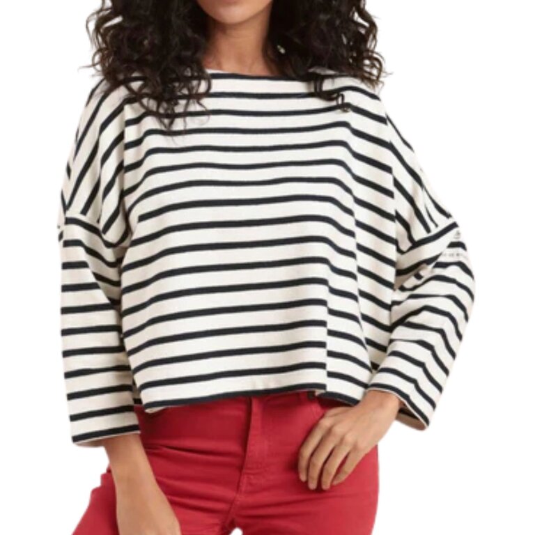 MAT DE MISAINE MAT DE MISAINE Striped Jersey Cotton Top