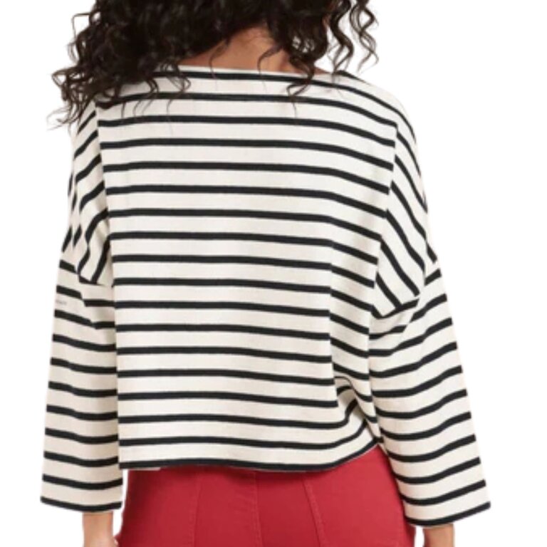 MAT DE MISAINE MAT DE MISAINE Striped Jersey Cotton Top