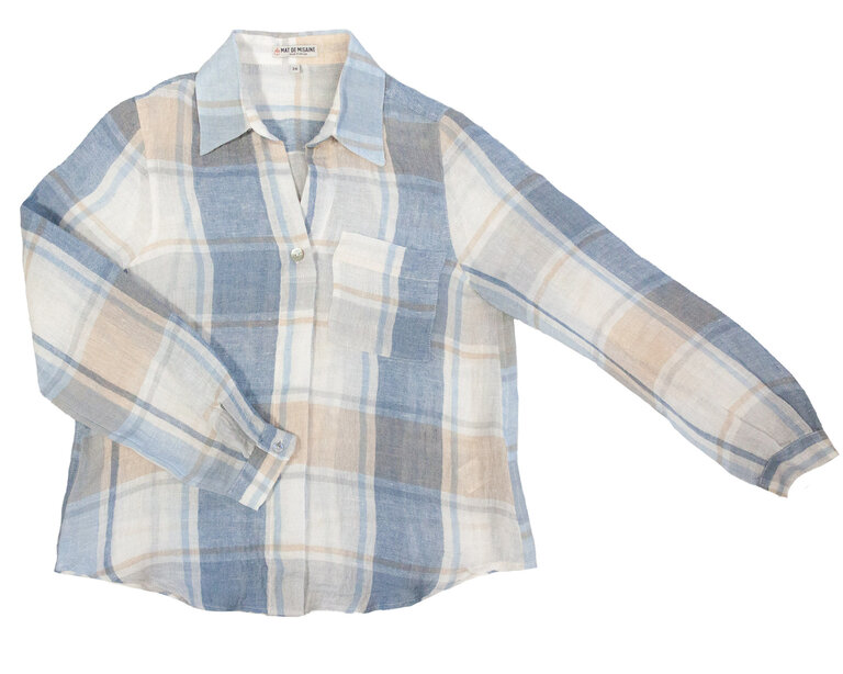 MAT DE MISAINE MAT DE MISAINE Long Sleeve Shirt, Linen