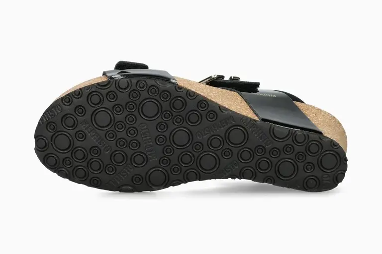 MEPHISTO MEPHISTO Lissandra Black Patent Sandal