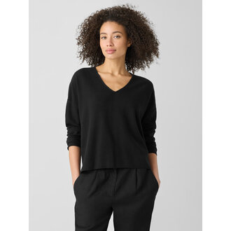 EILEEN FISHER V-Neck Sweater