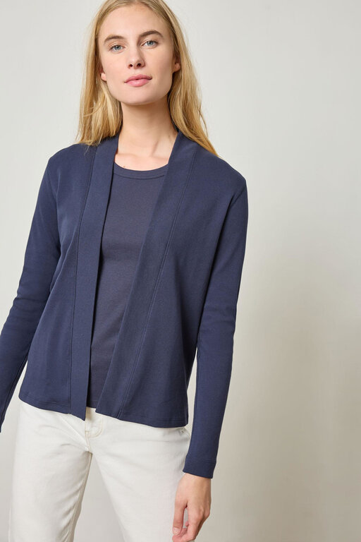 LILLA P LILLA P Classic 1x1 Cardigan