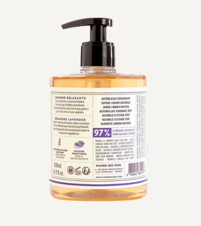 PANIER DES SENS PANIER DES SENS Lavender Liquid Marseille Soap, 16.9 fl. oz.
