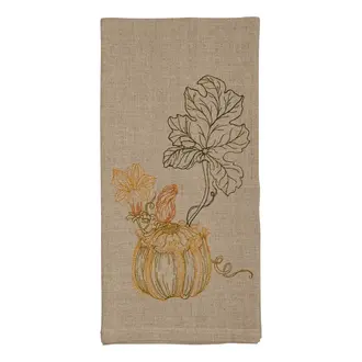 CORAL & TUSK Squash Vine Tea Towel