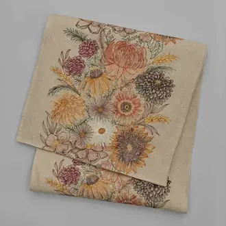 CORAL & TUSK Autumn Blossoms Table Runner