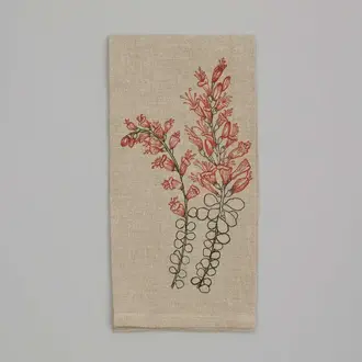 CORAL & TUSK Ocotillo Bloom Tea Towel