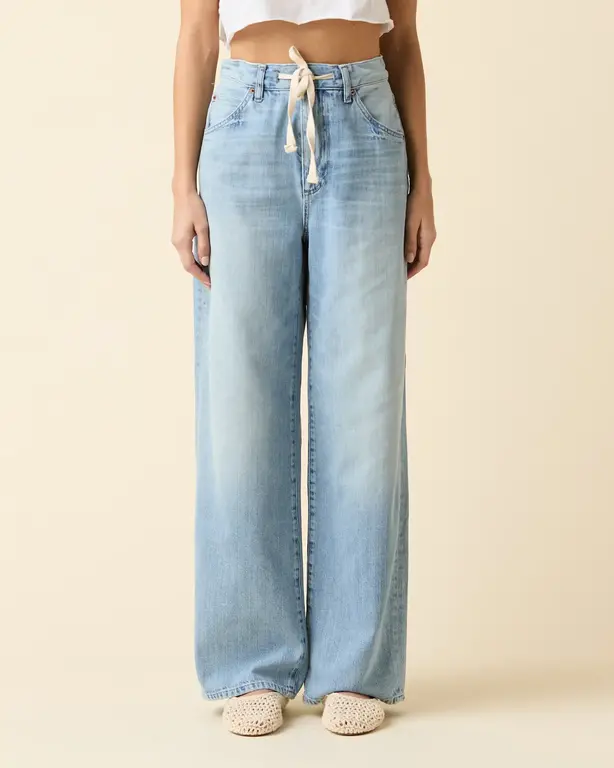 LE JEAN LE JEAN Luna Relaxed Forever Yours Drawstring Jeans
