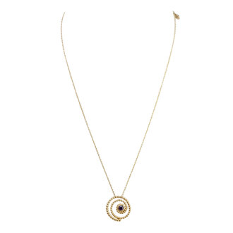 Suzy Landa African Amethyst Spiral Necklace