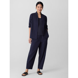 EILEEN FISHER High Collar Jacket