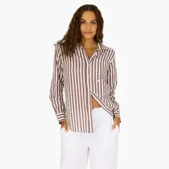KERRI ROSENTHAL KERRI ROSENTHAL Mia Stripe Shirt