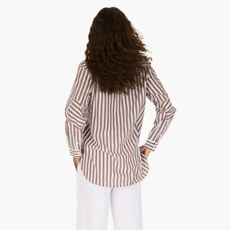 KERRI ROSENTHAL KERRI ROSENTHAL Mia Stripe Shirt
