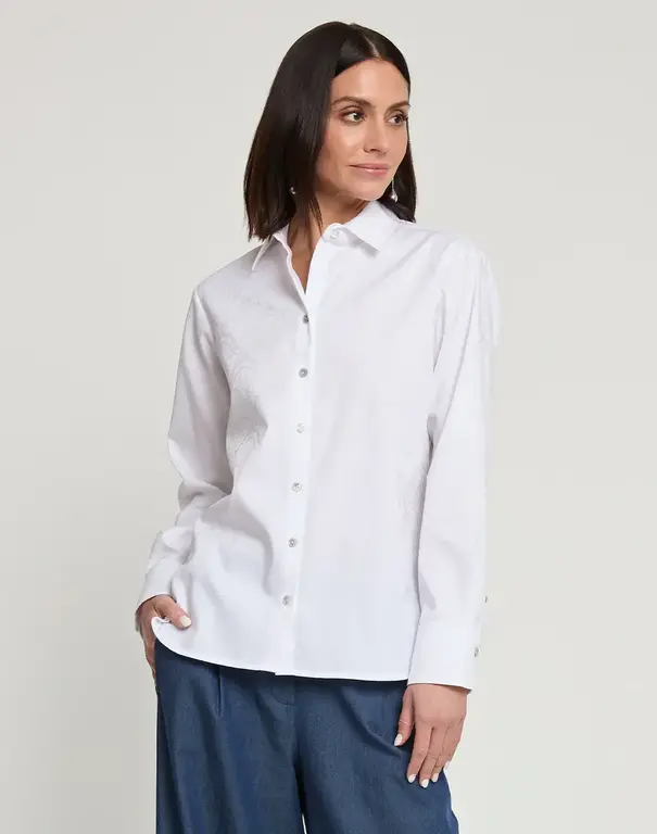 HINSON WU HINSON WU Long Sleeve Margot Blouse