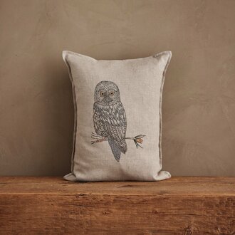 CORAL & TUSK Great Grey Owl Pillow