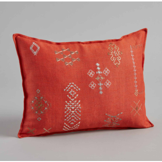 CORAL & TUSK Tumbleweed Vermillion Pillow