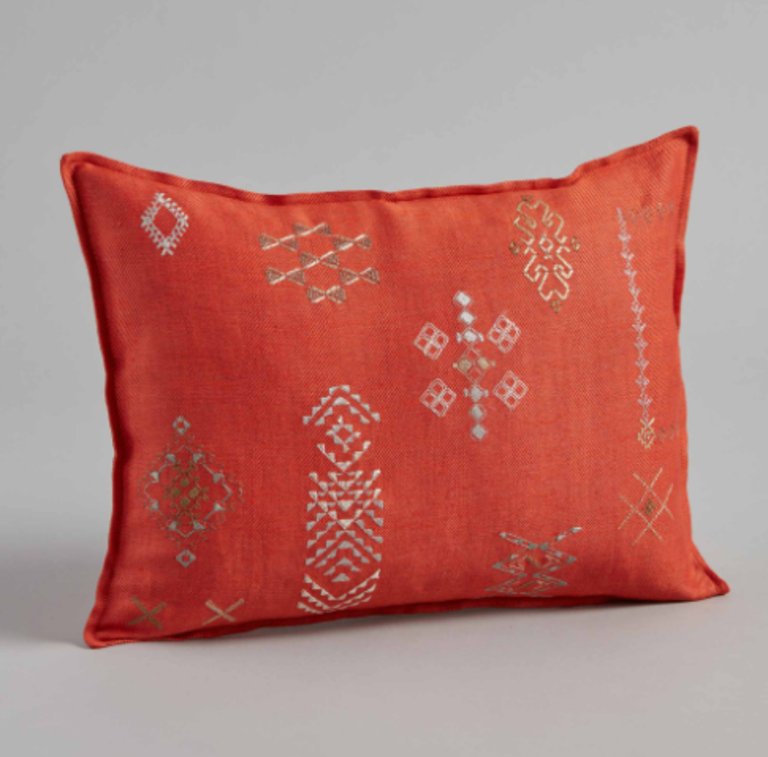 CORAL & TUSK CORAL & TUSK Tumbleweed Vermillion Pillow