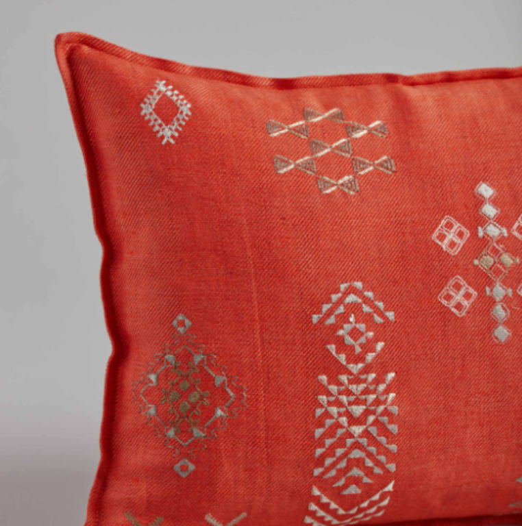 CORAL & TUSK CORAL & TUSK Tumbleweed Vermillion Pillow