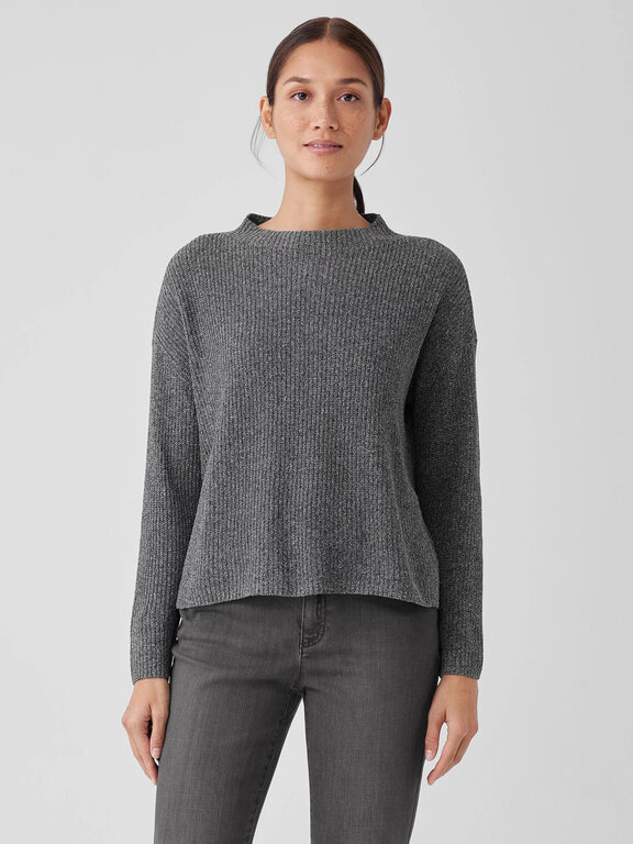 EILEEN FISHER EILEEN FISHER Funnel Neck Pullover
