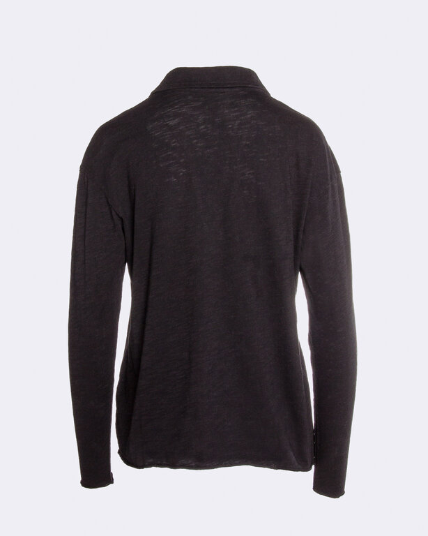 ELLIOTT LAUREN ELLIOTT LAUREN Long Sleeve Polo Tee