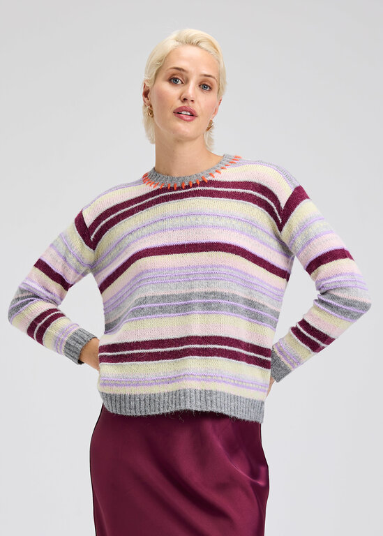 ZAKET + PLOVER ZAKET + PLOVER Mohair Stripe Sweater