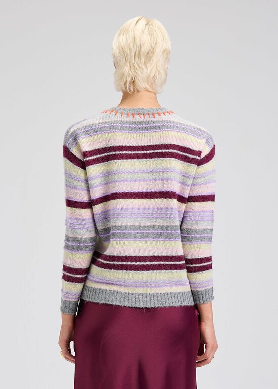 ZAKET + PLOVER ZAKET + PLOVER Mohair Stripe Sweater