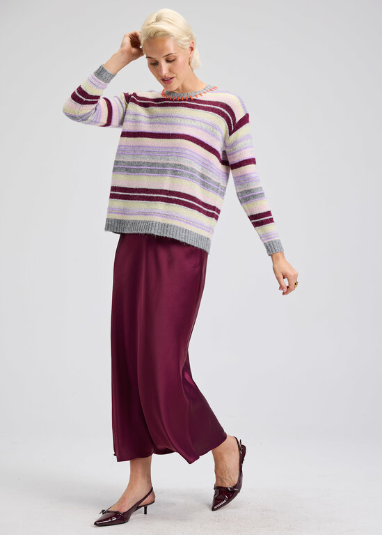 ZAKET + PLOVER ZAKET + PLOVER Mohair Stripe Sweater