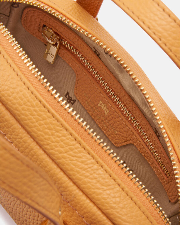 CUOIERIA CUOIERIA Eva Soft Leather Mini Duffle, Apricot