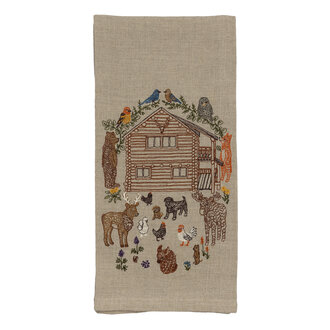 CORAL & TUSK Cabin Life Tea Towel