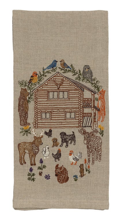 CORAL & TUSK CORAL & TUSK Cabin Life Tea Towel